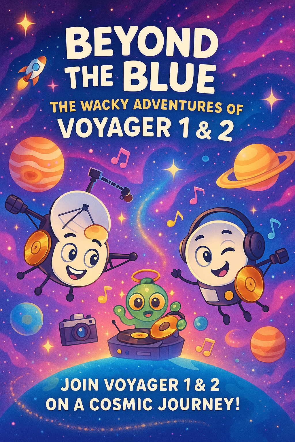 Beyond the Blue: The Wacky Adventures of Voyager 1 & 2